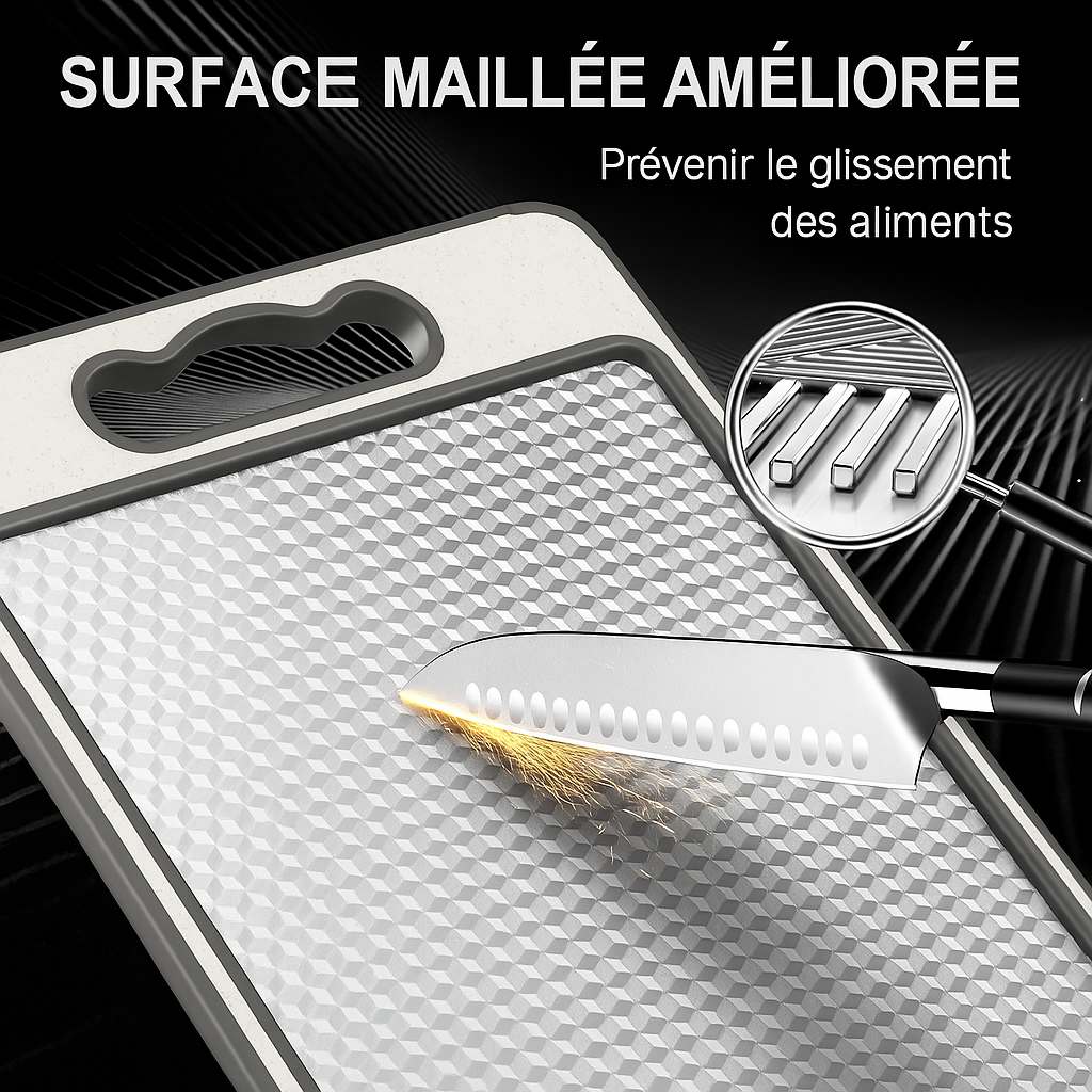 Plance à découper en inox